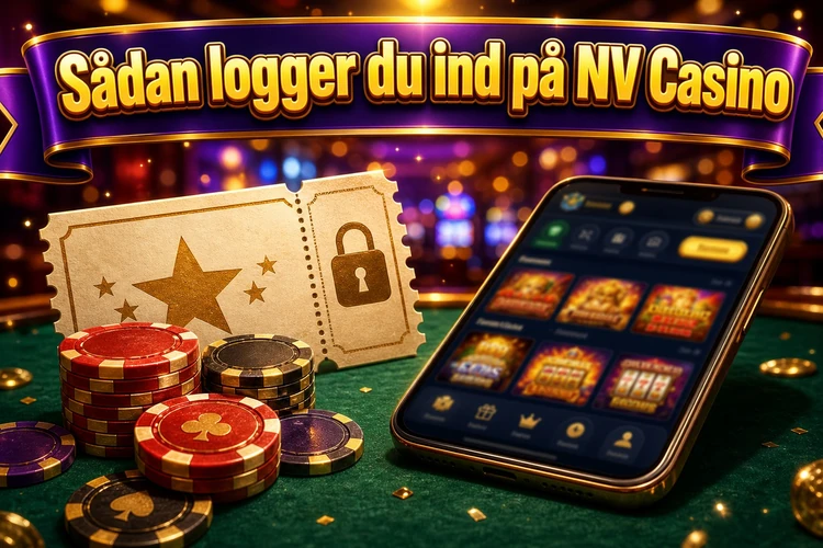 Sådan logger du ind på NV Casino