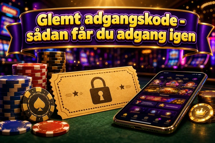 Glemt adgangskode - sådan får du adgang igen